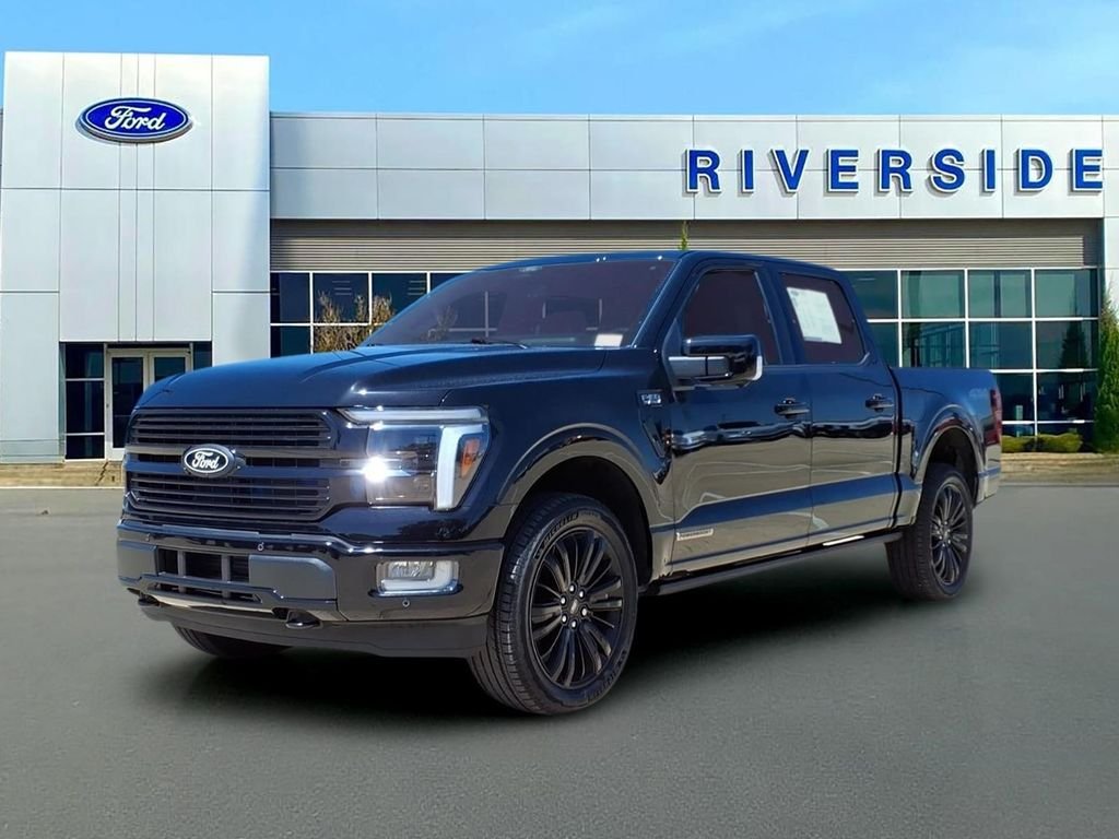 Certified Used 2025 Black Metallic Ford Platinum image 3
