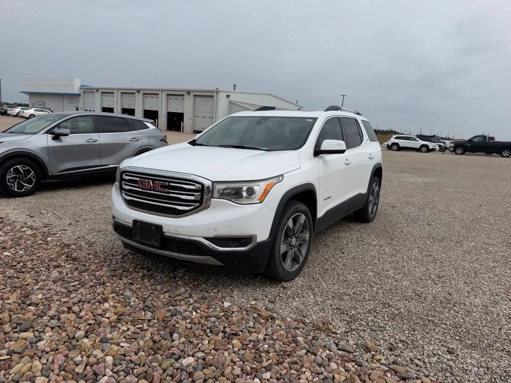Used 2018 GMC Acadia SLT-2 with VIN 1GKKNNLS4JZ158850 for sale in Hillsboro, KS