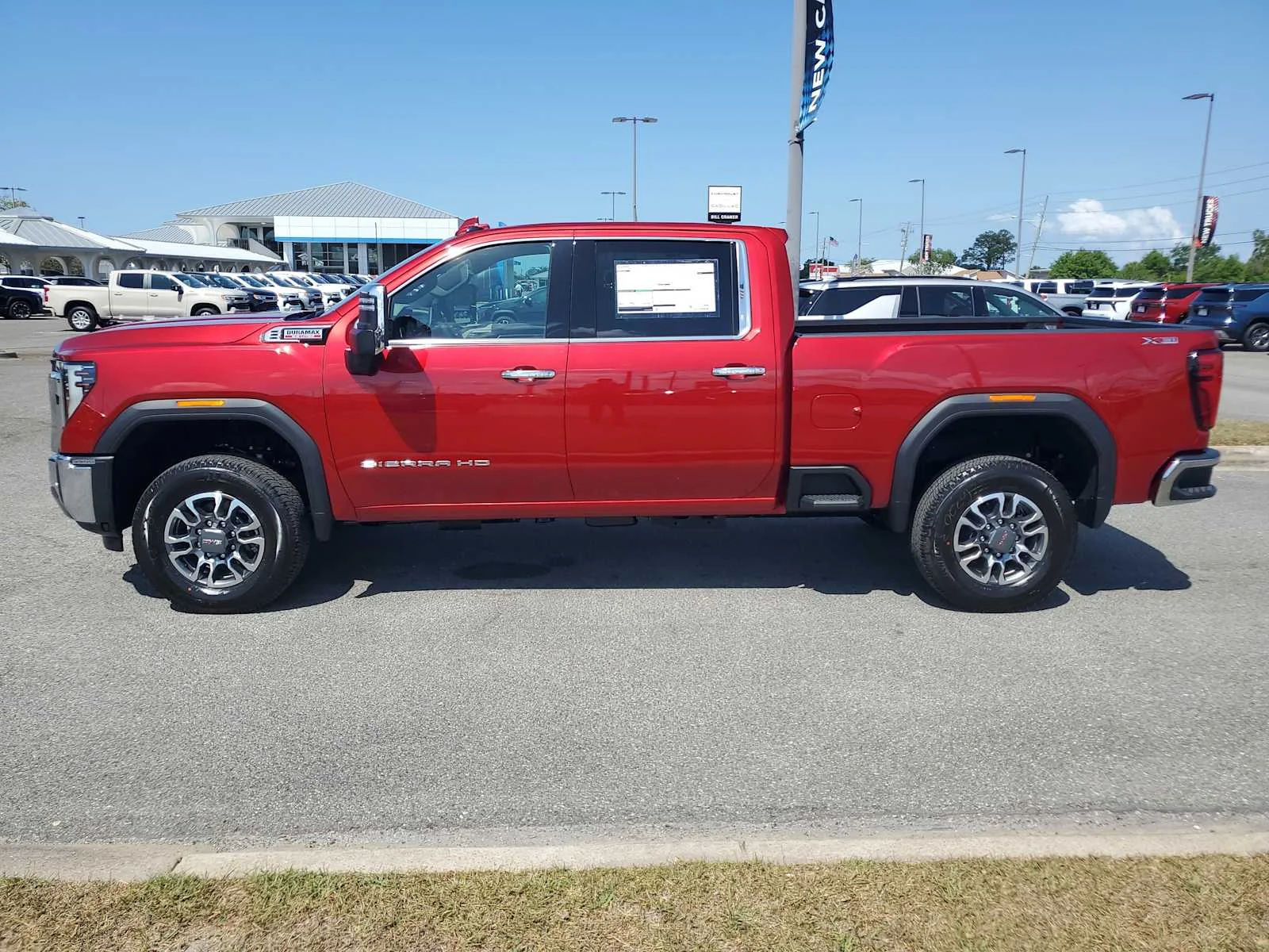 New 2026 Volcanic Red Tintcoat GMC SLT image 2