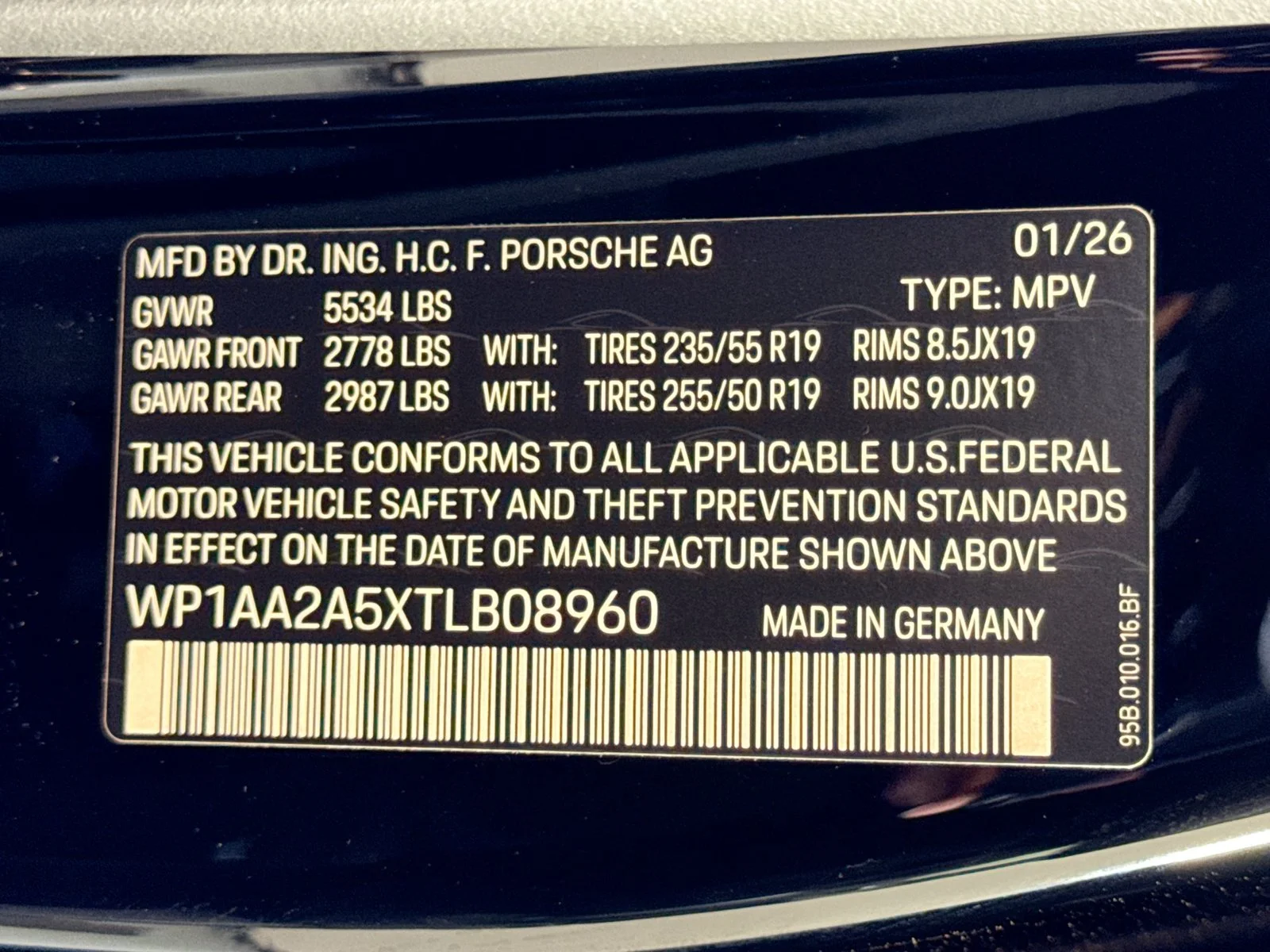 Used 2026 Black Porsche  image 26