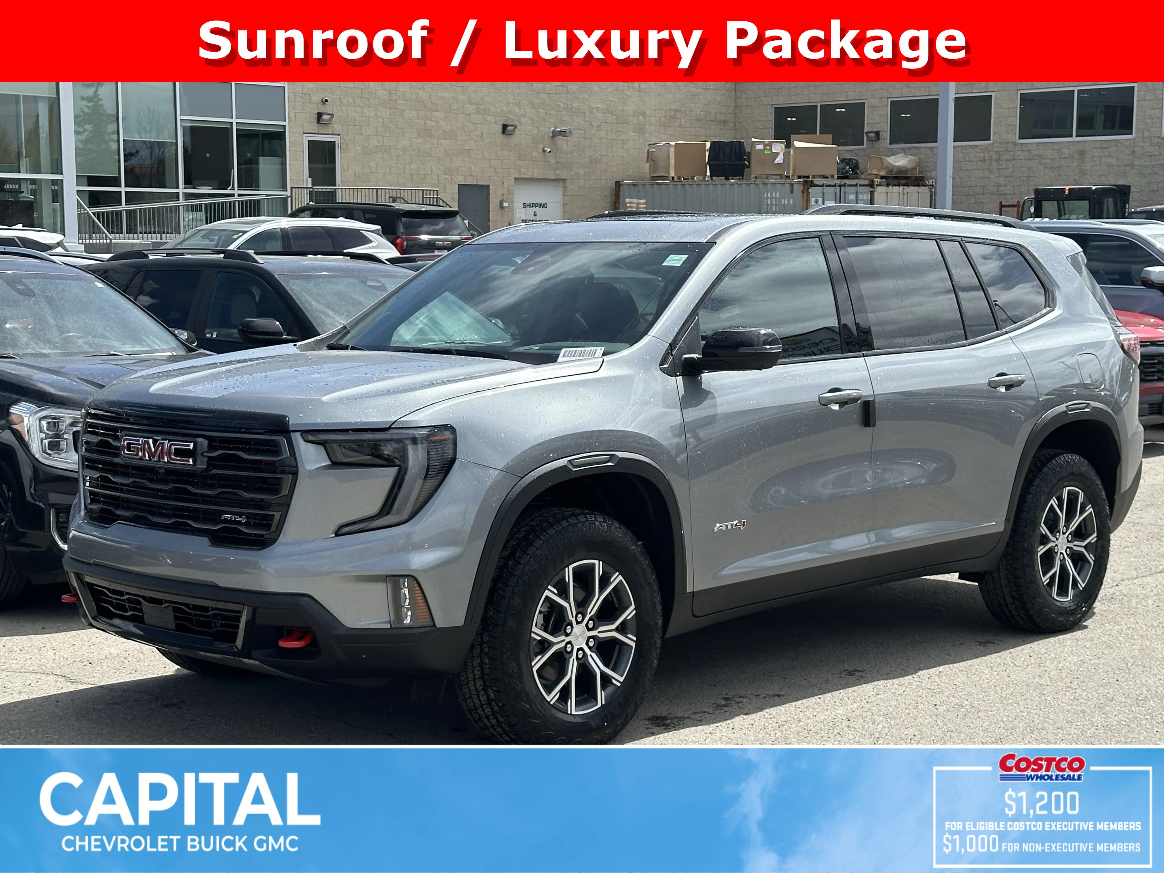 New 2026 Sterling Metallic GMC AT4 image 1