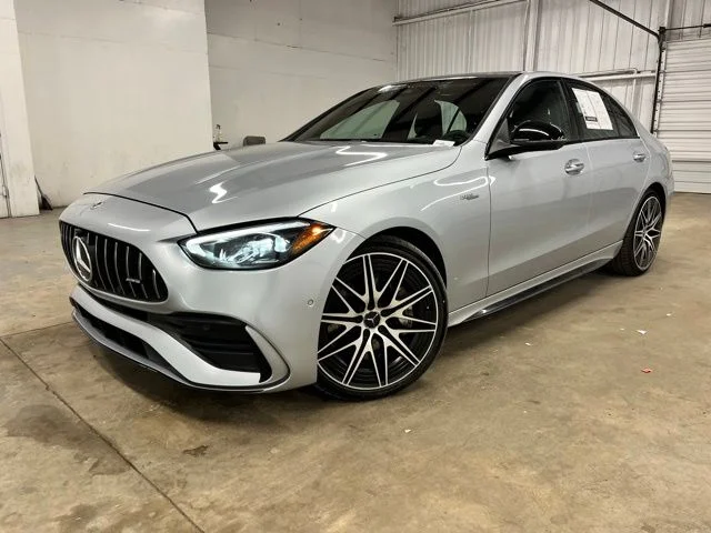 Used 2023 Silver Mercedes-Benz C 43 AMG® image 3