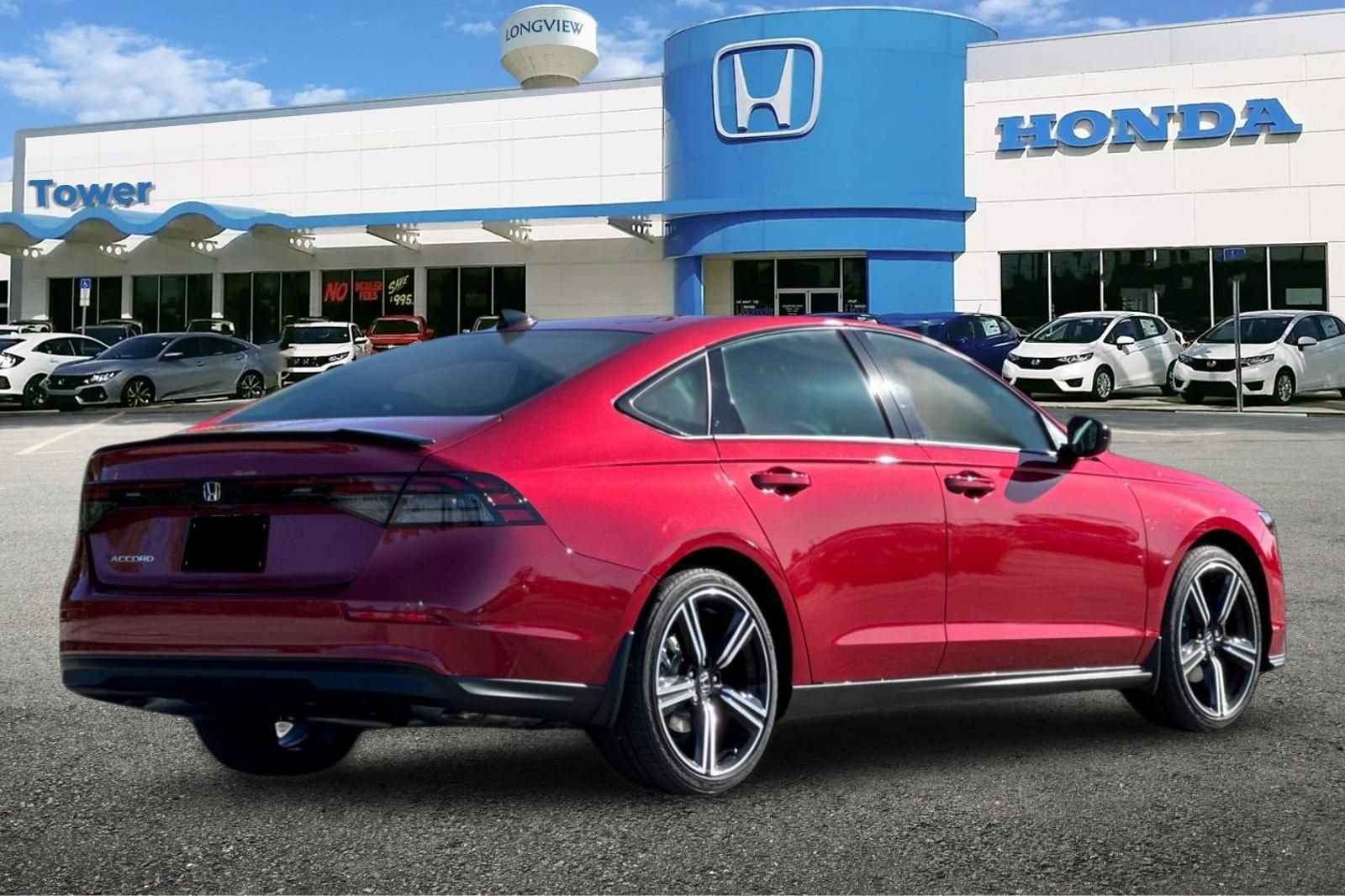 New 2026 Radiant Red Metallic Honda SE image 4
