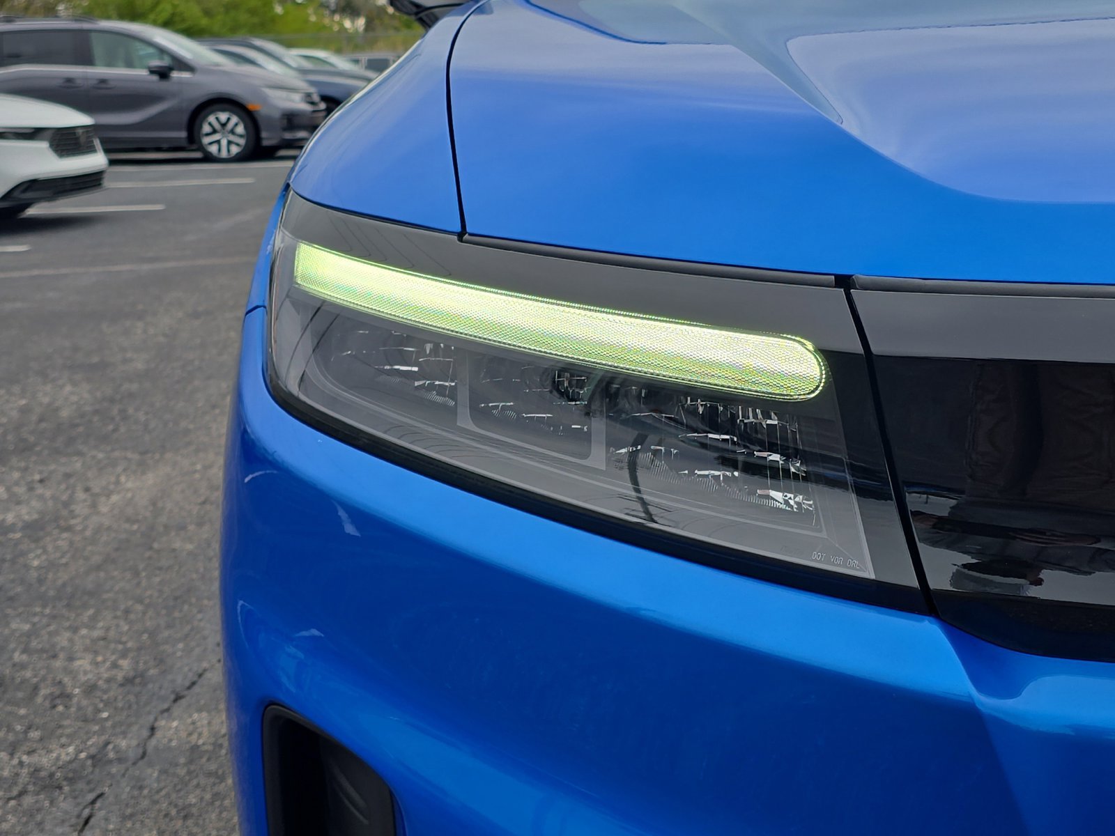 New 2026 Pacific Blue Metallic Honda EX image 7