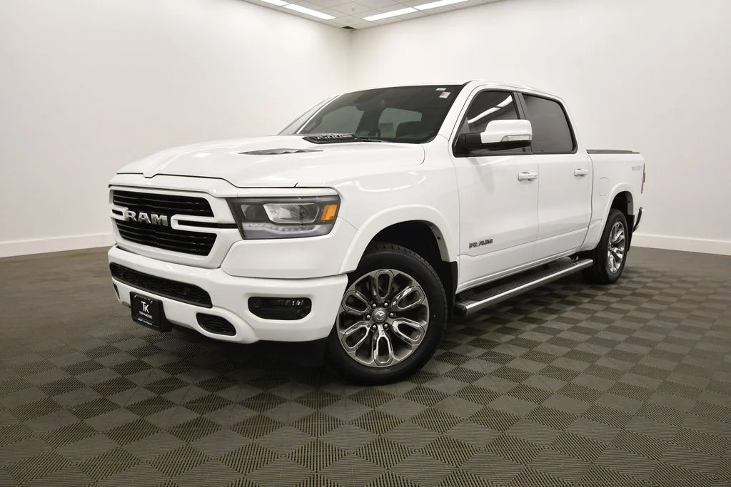 Used 2020 RAM Ram 1500 Pickup Laramie with VIN 1C6SRFJM5LN374122 for sale in Rochester, Minnesota