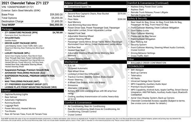 Used 2021 Gray Chevrolet Z71 image 36