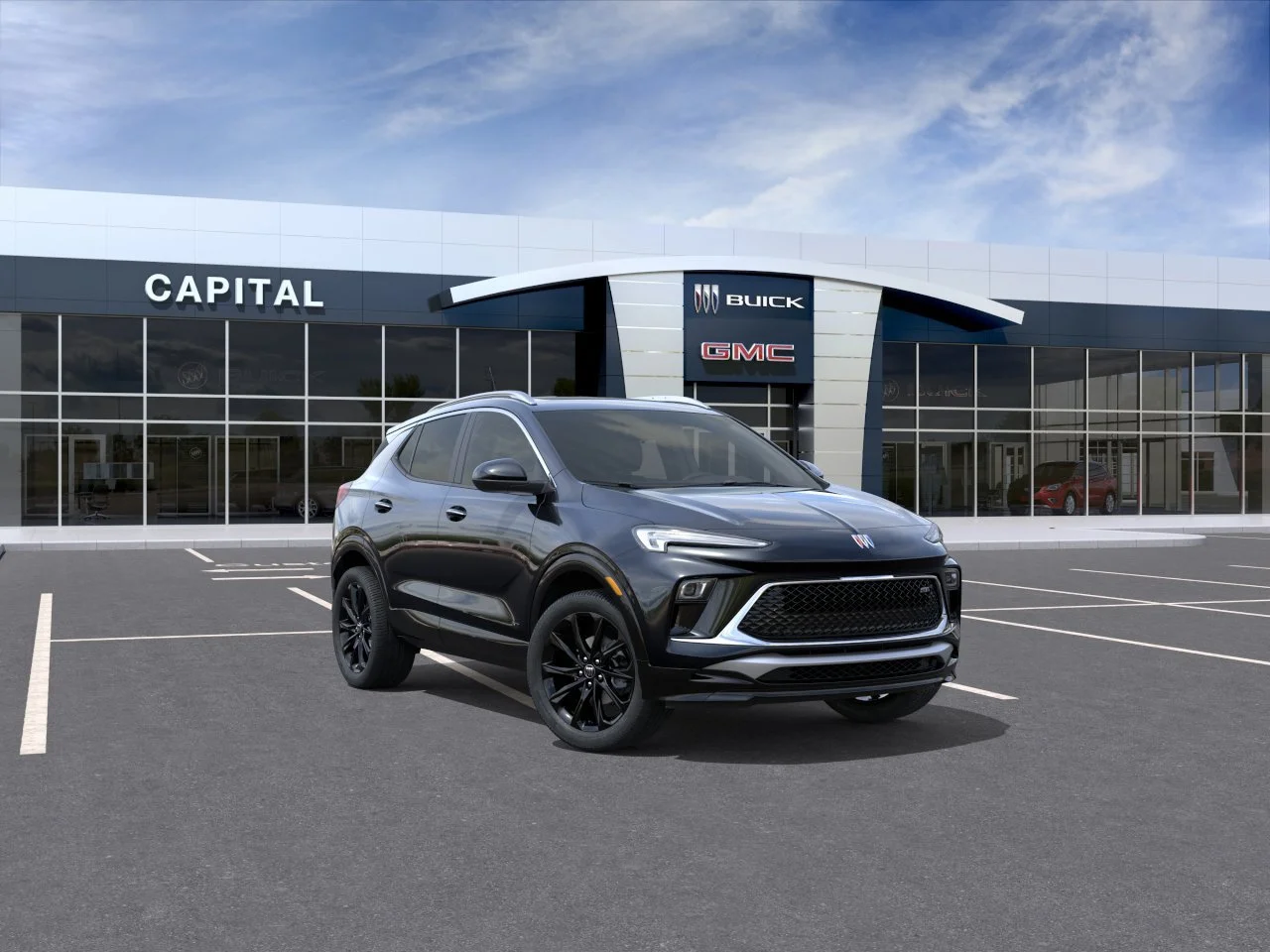 New 2026 Ebony Twilight Metallic Buick Sport Touring AWD image 2