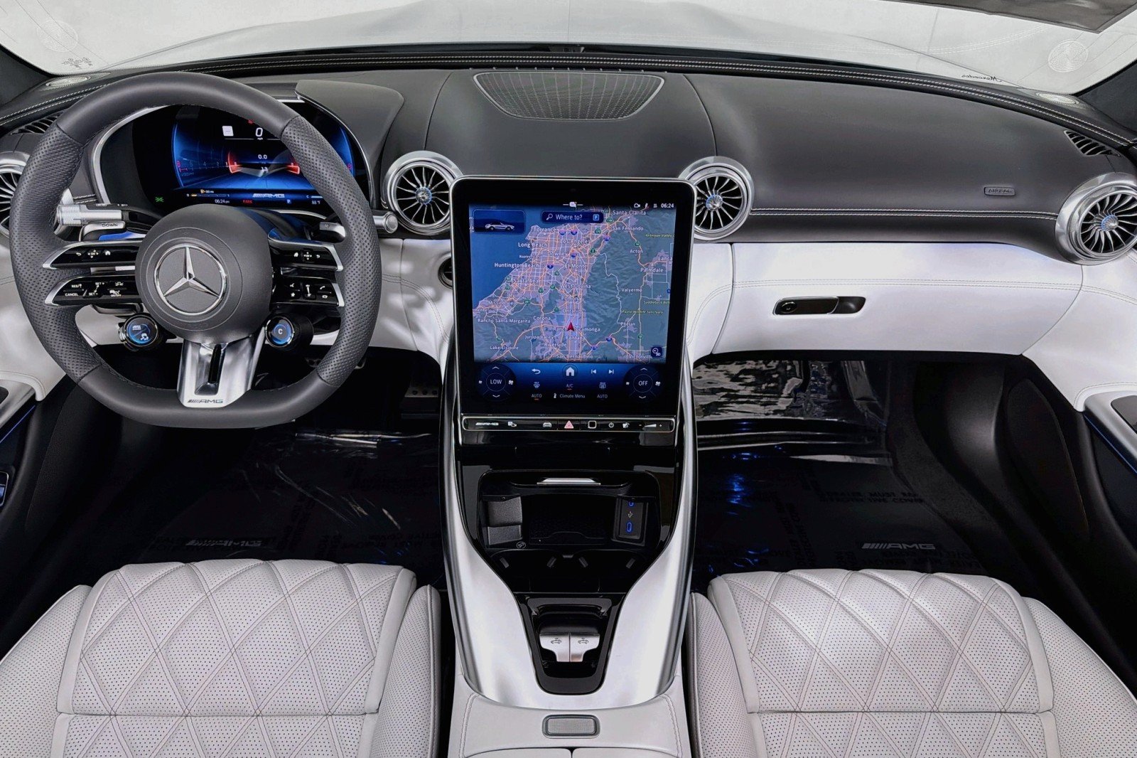 New 2026 MANUFAKTUR China Blue Mercedes-Benz AMG® SL 55 Roadster image 5