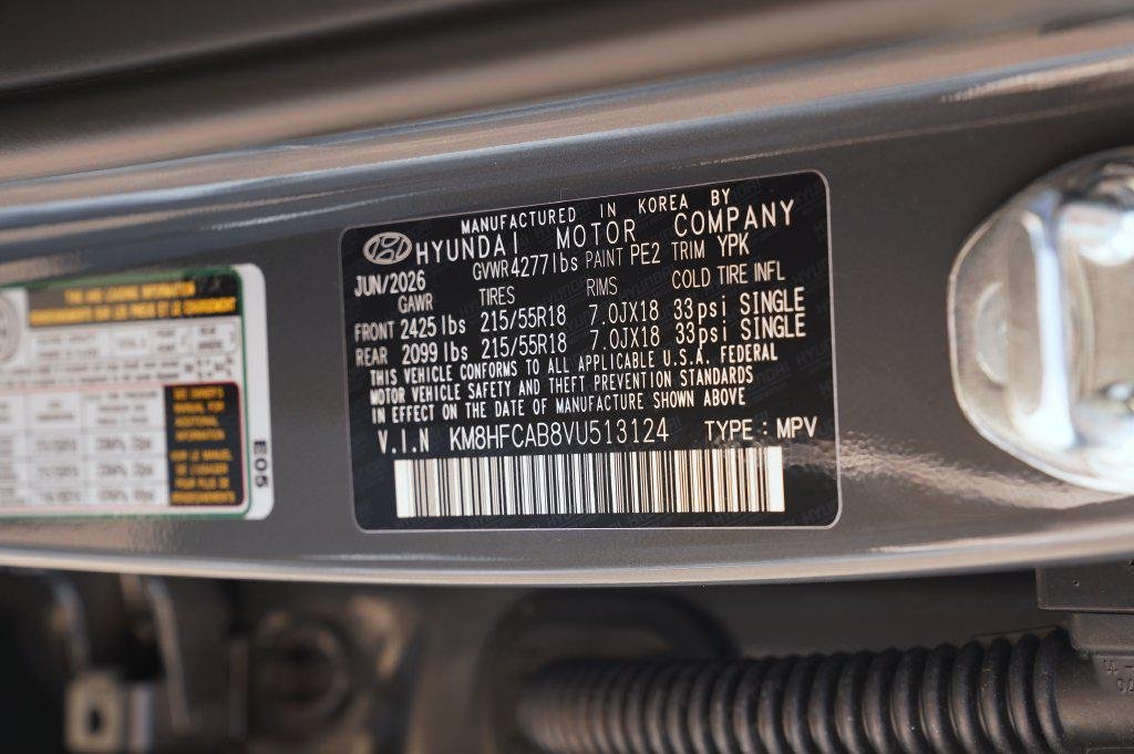 New 2027 Ecotronic Gray Pearl Hyundai SEL Sport image 25