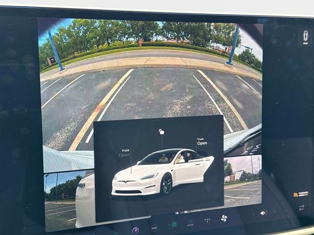 Used 2021 White Tesla Plaid image 25