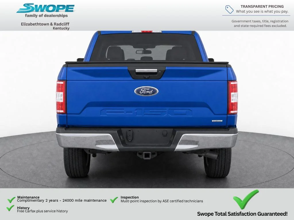 Used 2020 Velocity Blue Ford XLT image 10