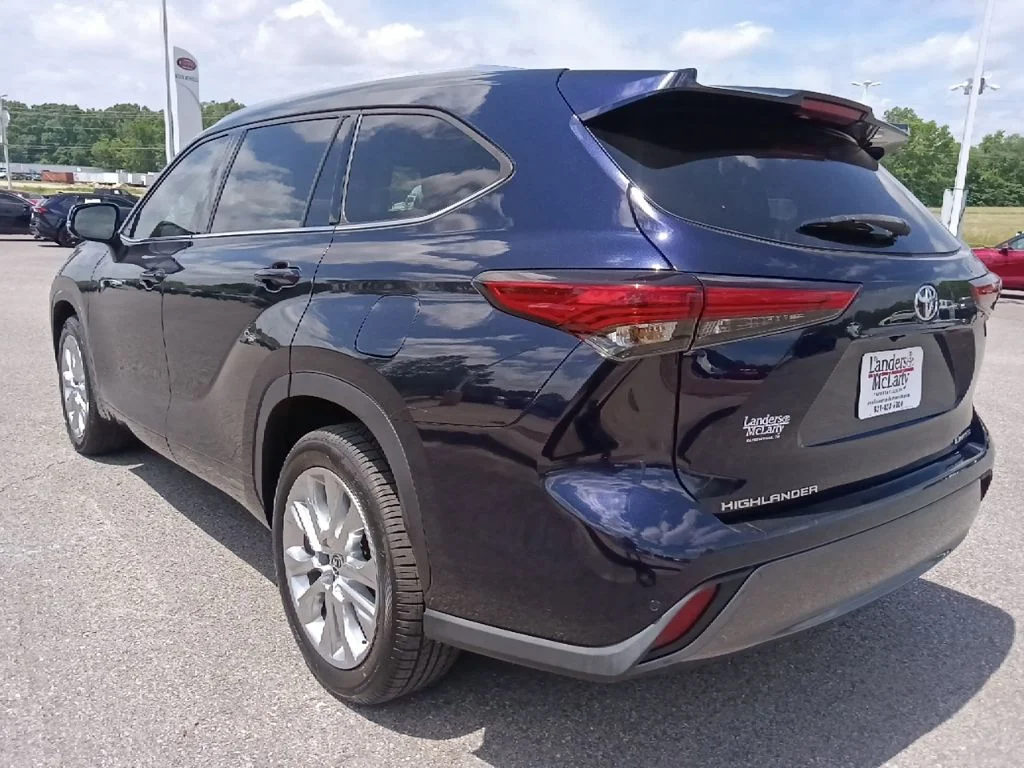Used 2021 Blue Toyota Limited image 5