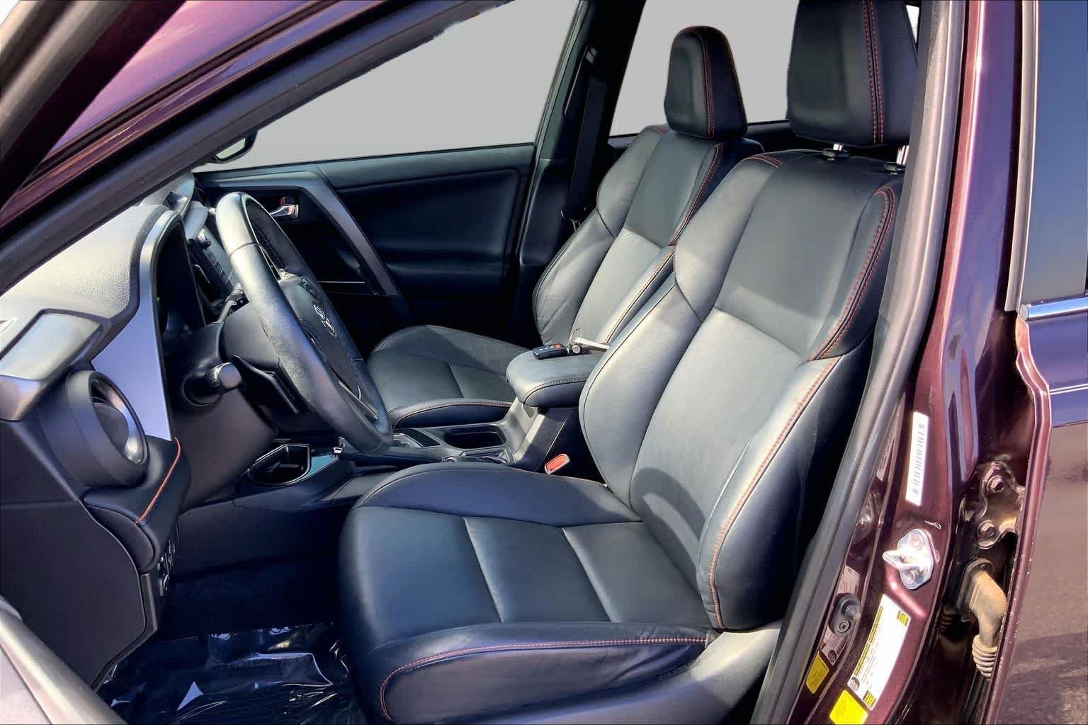 Used 2017 Black Currant Metallic Toyota SE image 8