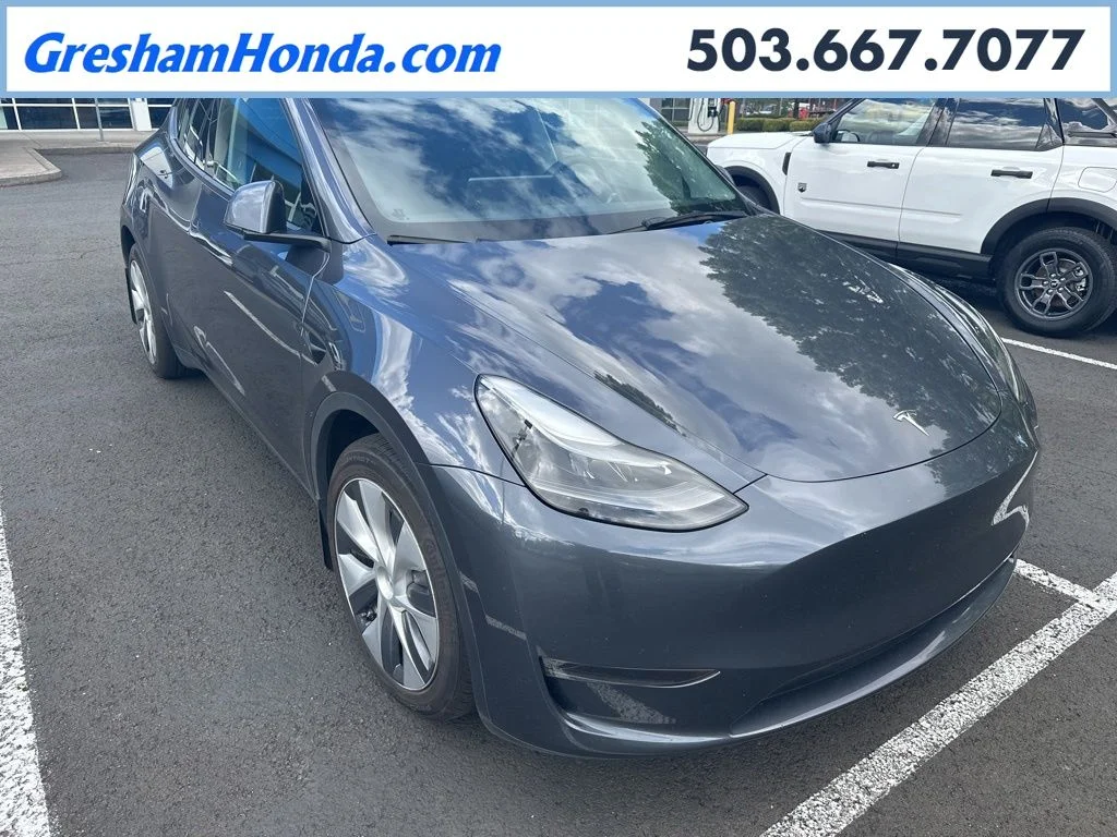 Used 2023 Midnight Silver Metallic Tesla Long Range image 1