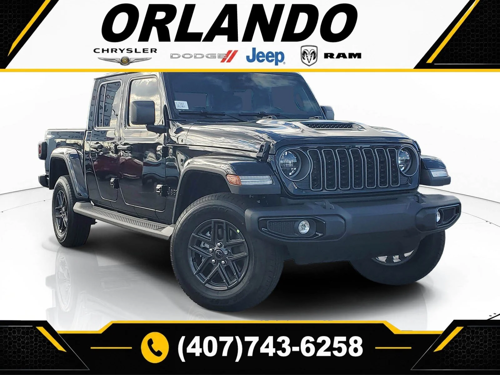 New 2026 Black Clearcoat Jeep Sport S image 1