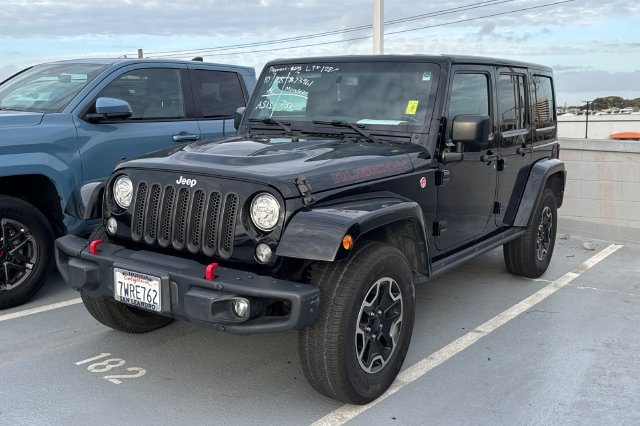 Used 2017 Black Jeep Unlimited Rubicon image 1