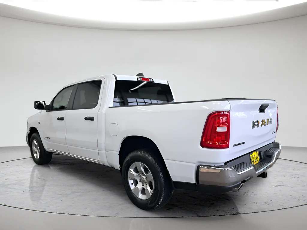New 2026 Bright White Clear-Coat Exterior Paint RAM Big Horn/Lone Star image 3