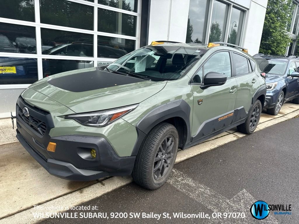 Used 2024 Green Subaru Wilderness image 1