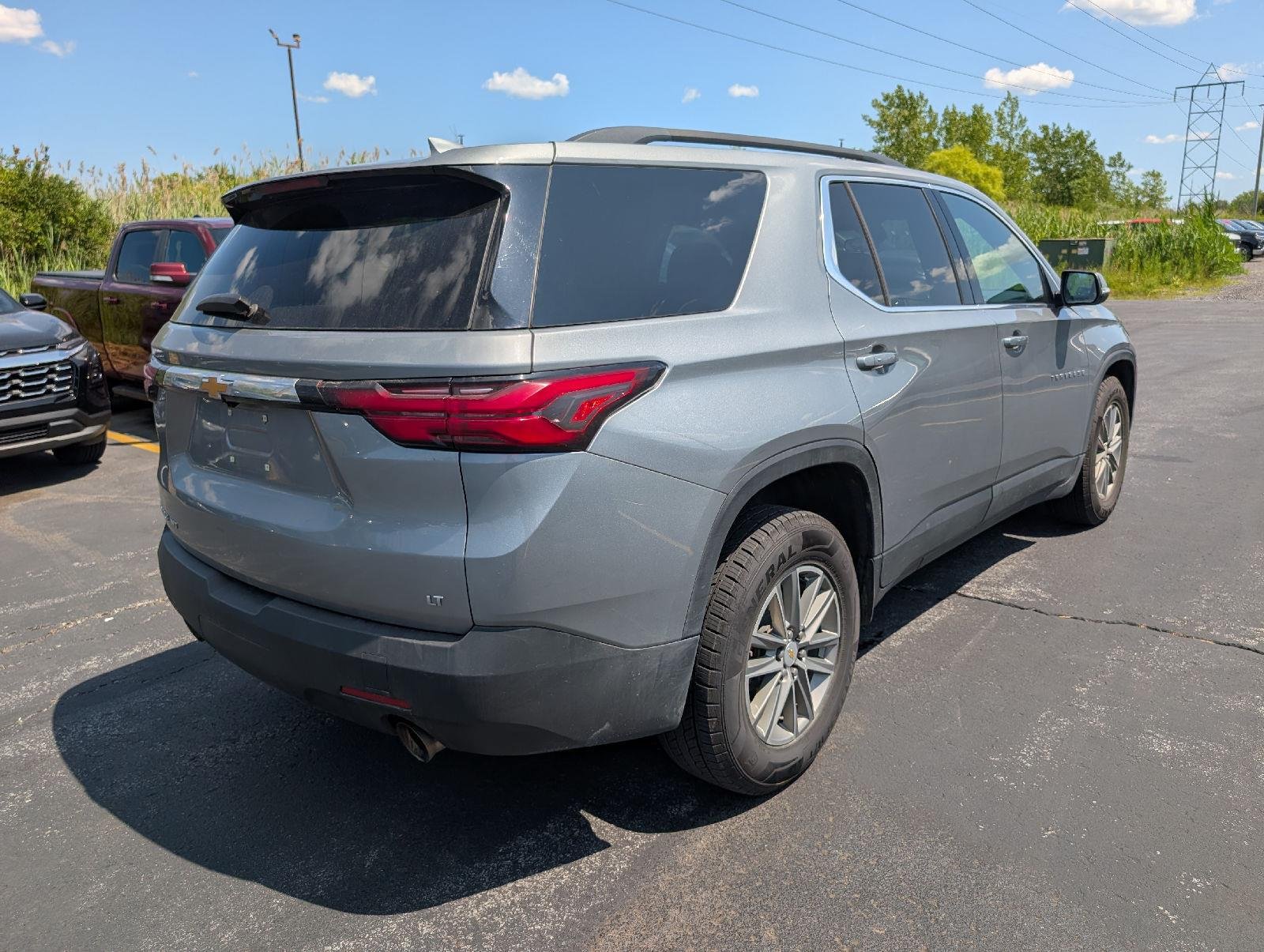 Used 2023 Sterling Gray Metallic Chevrolet LT Cloth image 7