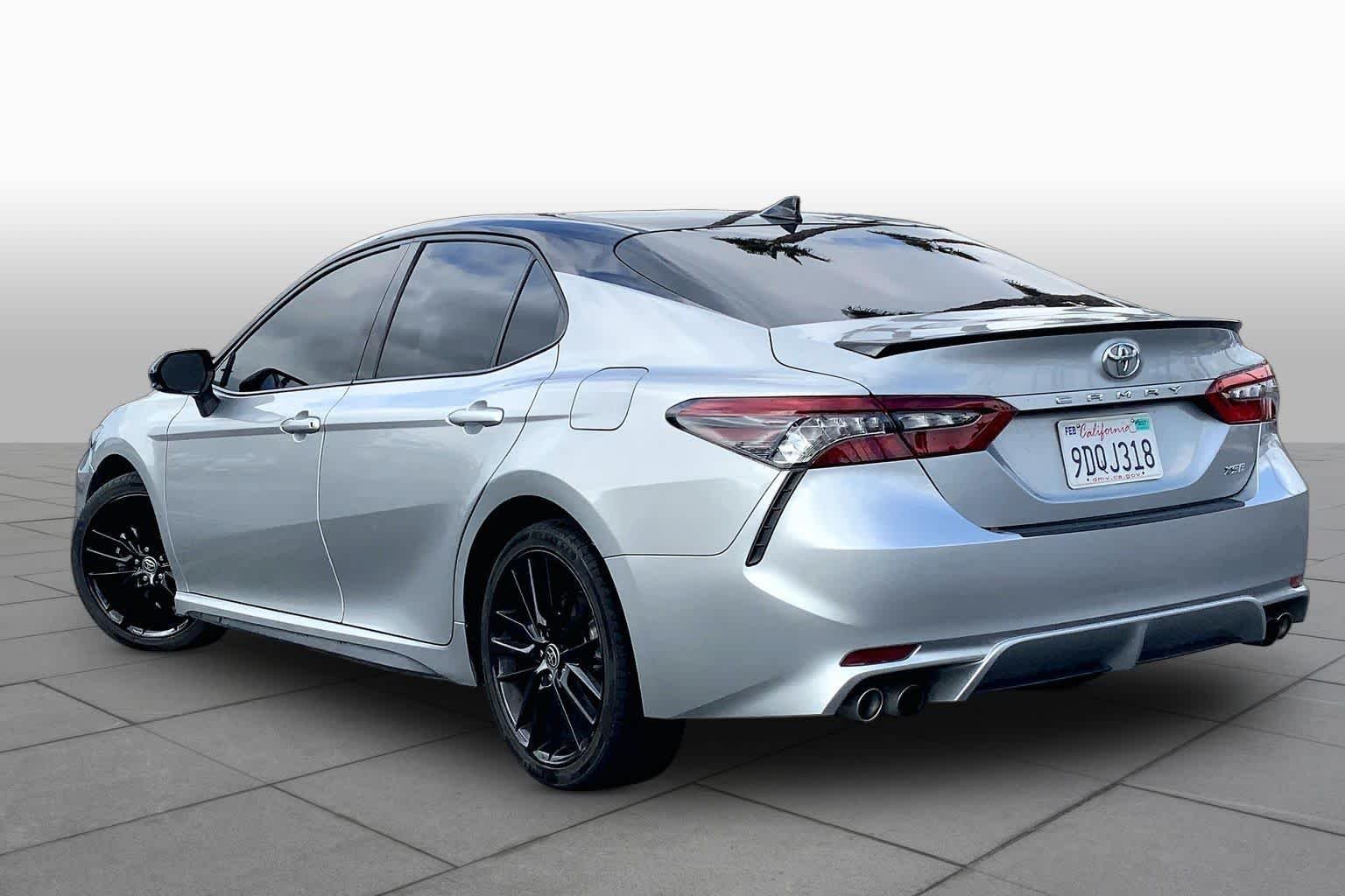 Used 2022 Celestial Silver Metallic/Midnight Black Metallic Toyota XSE image 11
