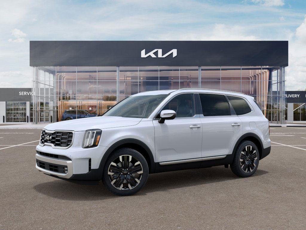 Used 2024 Glacial White Pearl Kia SX-Prestige image 3