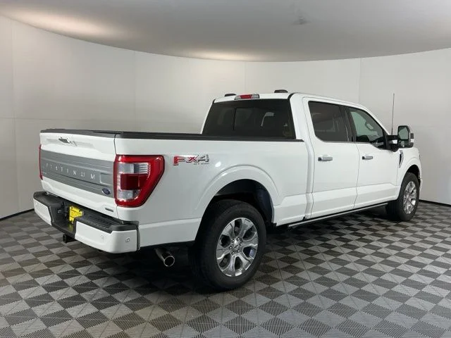 Used 2023 White Metallic Ford Platinum image 4