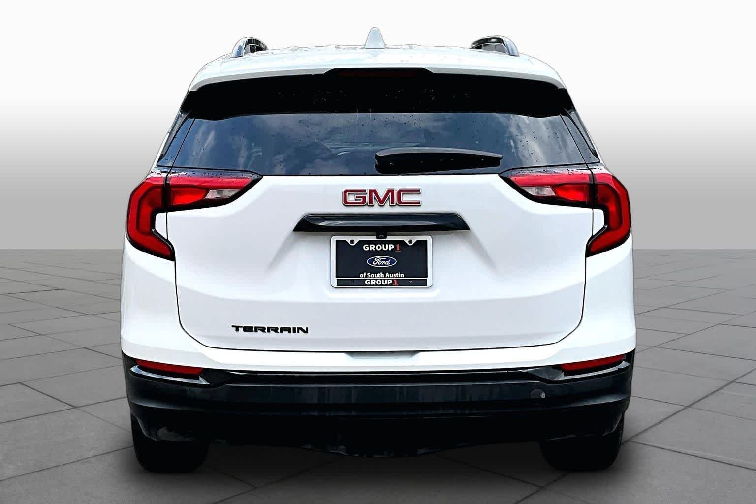 Used 2021 Summit White GMC SLT image 5
