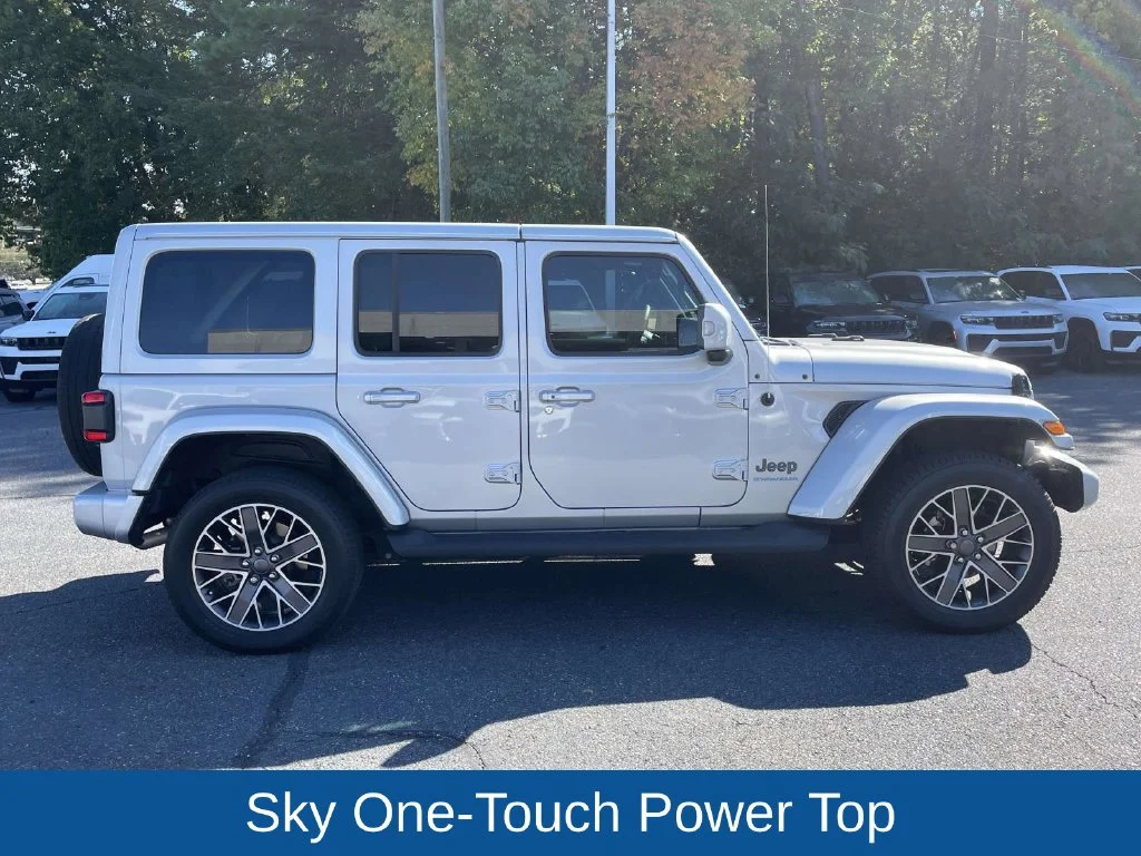 Used 2023 Silver Jeep Sahara 4xe image 10