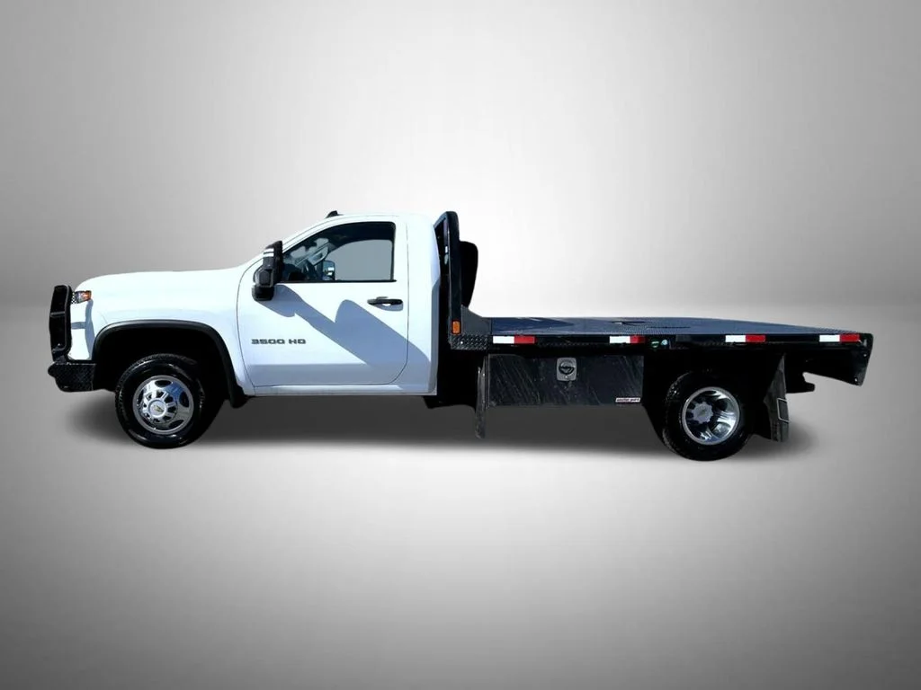 Certified Used 2024 White Chevrolet Work Truck image 9