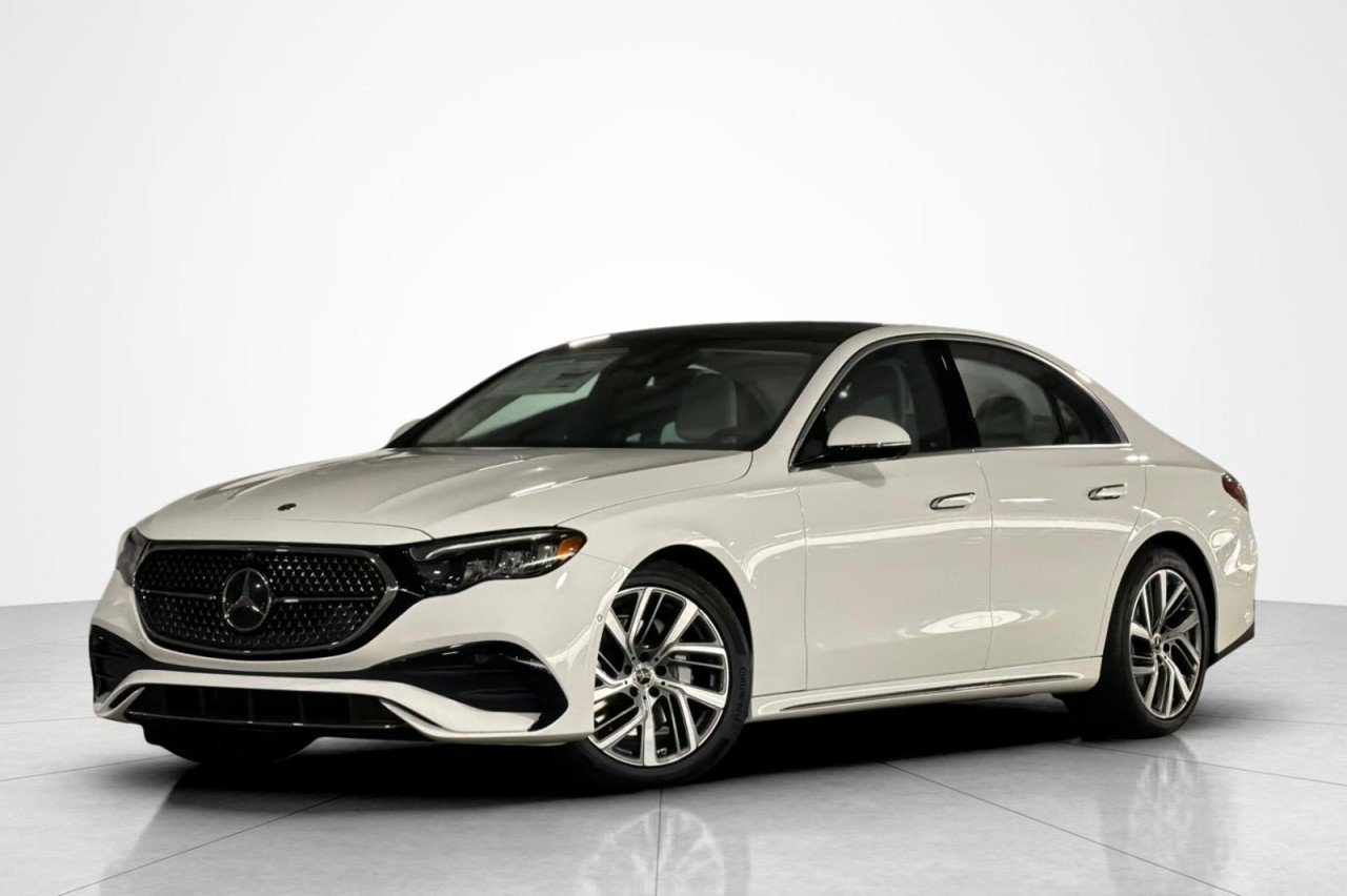 New 2027 Polar White Mercedes-Benz E 350 RWD Sedan image 1