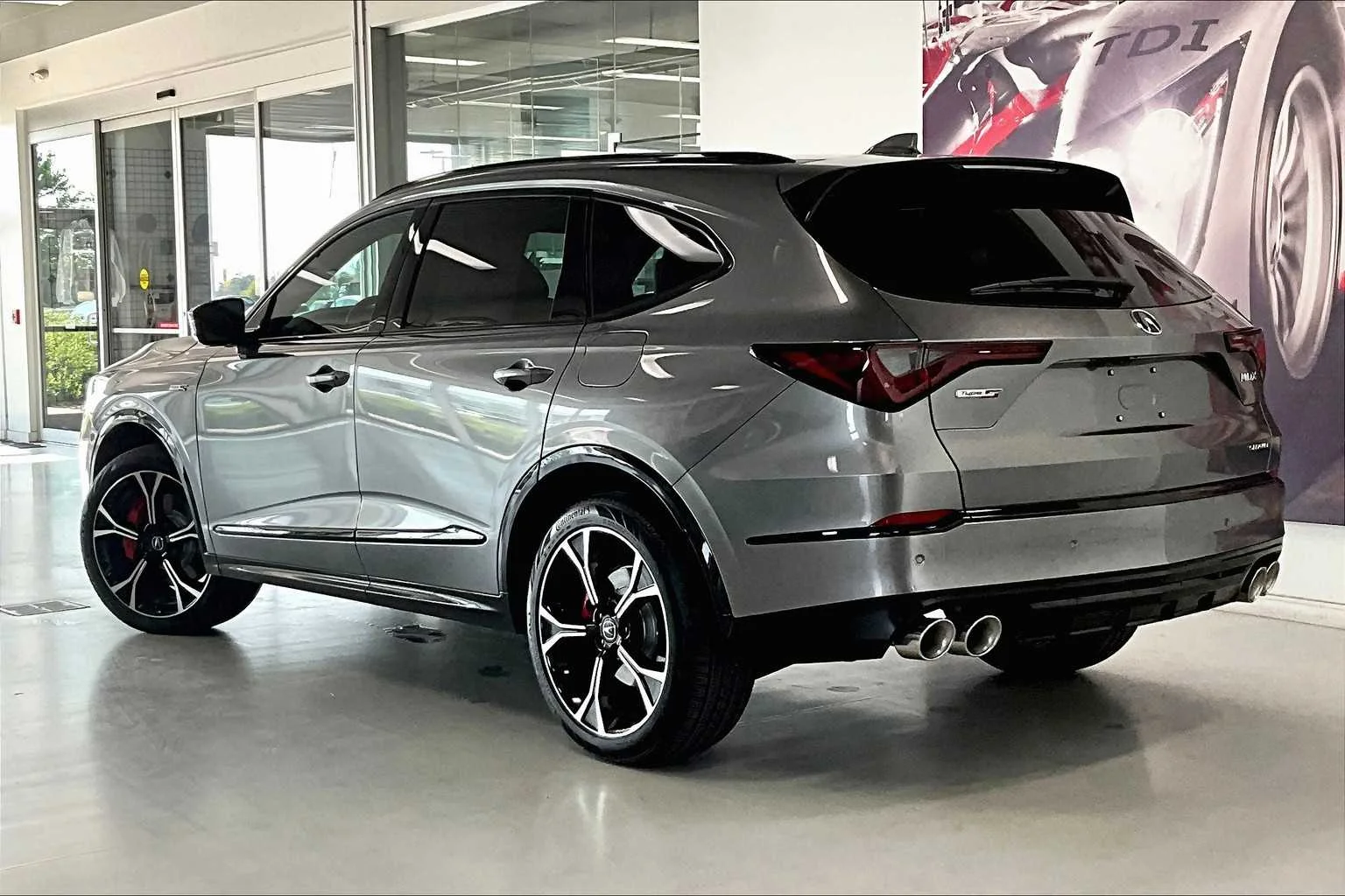 New 2026 Liquid Carbon Metallic Acura Type S w/Advance Package image 4