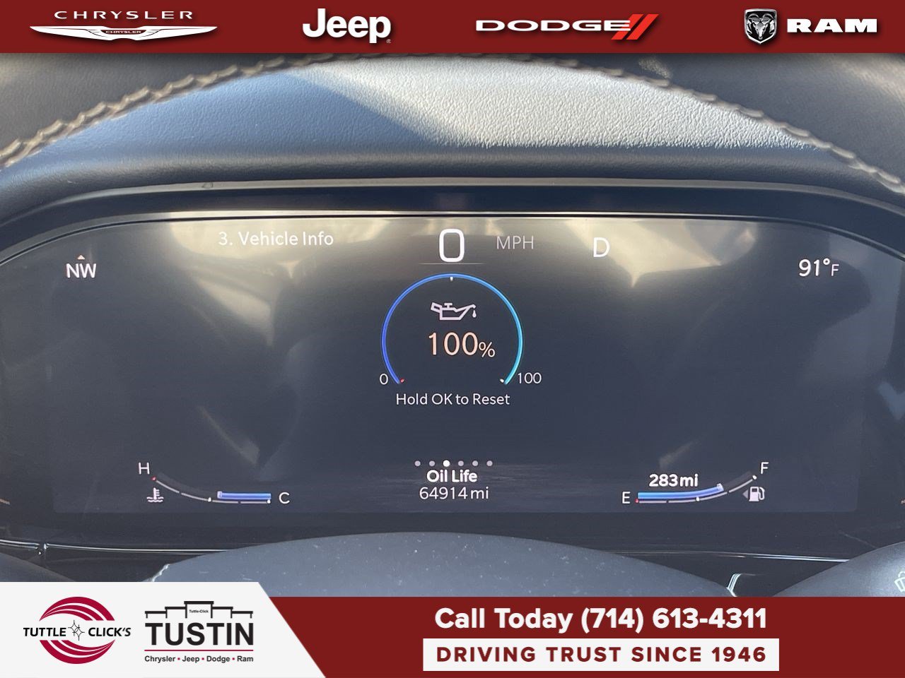 Used 2024 Diamond Black Crystal Pearlcoat Jeep Series II image 37