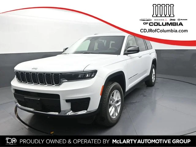 New 2026 Bright White Clear-Coat Exterior Paint Jeep Laredo X image 1