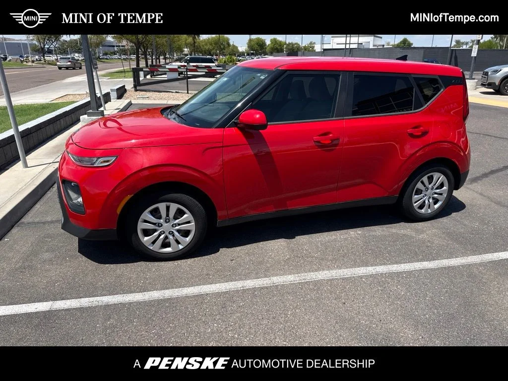 Used 2020 Red Kia LX image 1