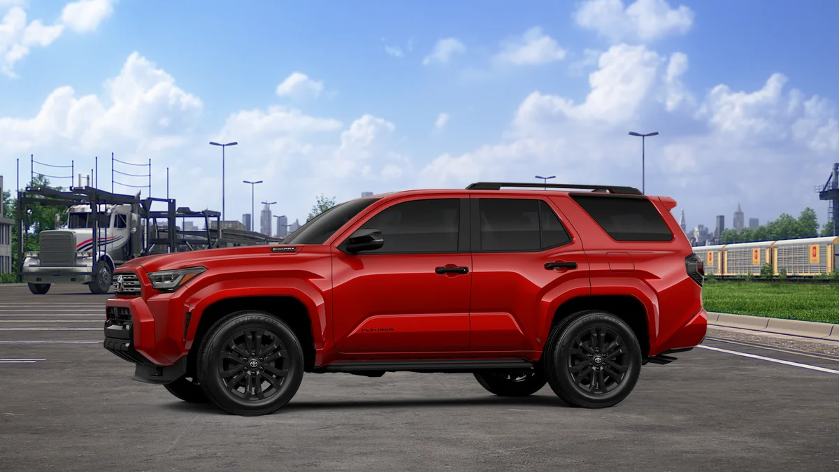 New 2026 Supersonic Red <sup>1</sup> Toyota 4Runner Platinum image 5