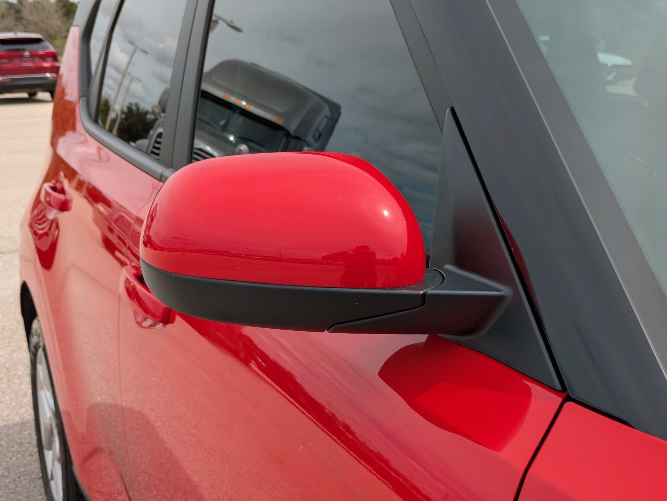 Used 2025 Inferno Red Kia LX image 12