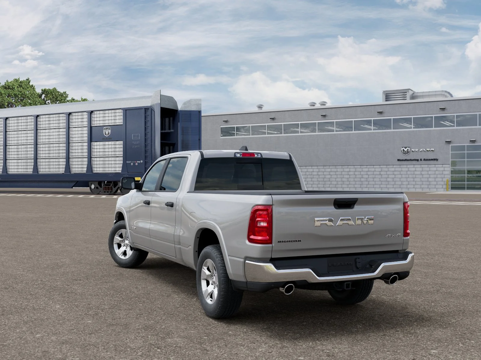 New 2027 Silver Zynith Exterior Paint RAM BIG HORN image 3