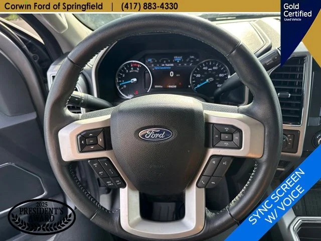 Used 2021 Iconic Silver Metallic Ford Lariat image 16
