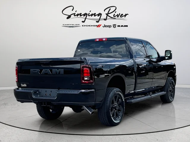 New 2026 Diamond Black Crystal Pearl-Coat Exterior Paint RAM Big Horn image 5