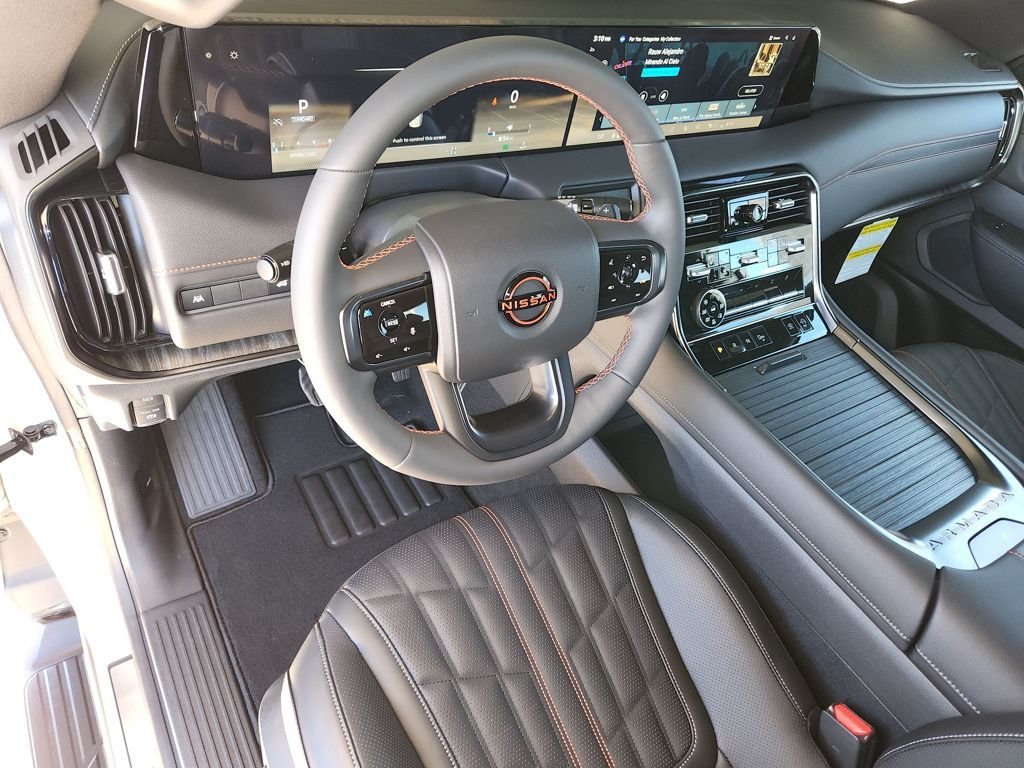 New 2026 Aspen White TriCoat / Super Black Two-tone Nissan PRO-4X image 7