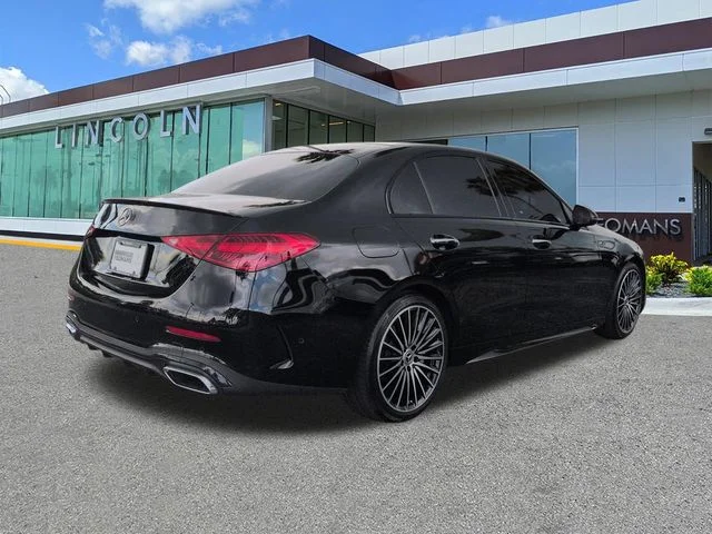 Certified Used 2023 Black Mercedes-Benz C 300 image 4