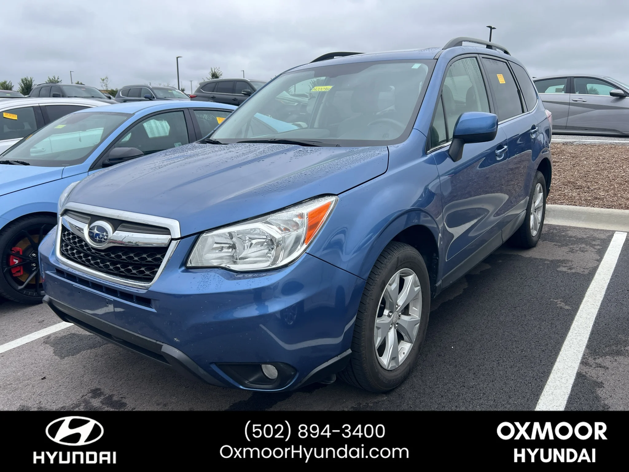 Used 2016 Quartz Blue Pearl Subaru 2.5i Limited image 3