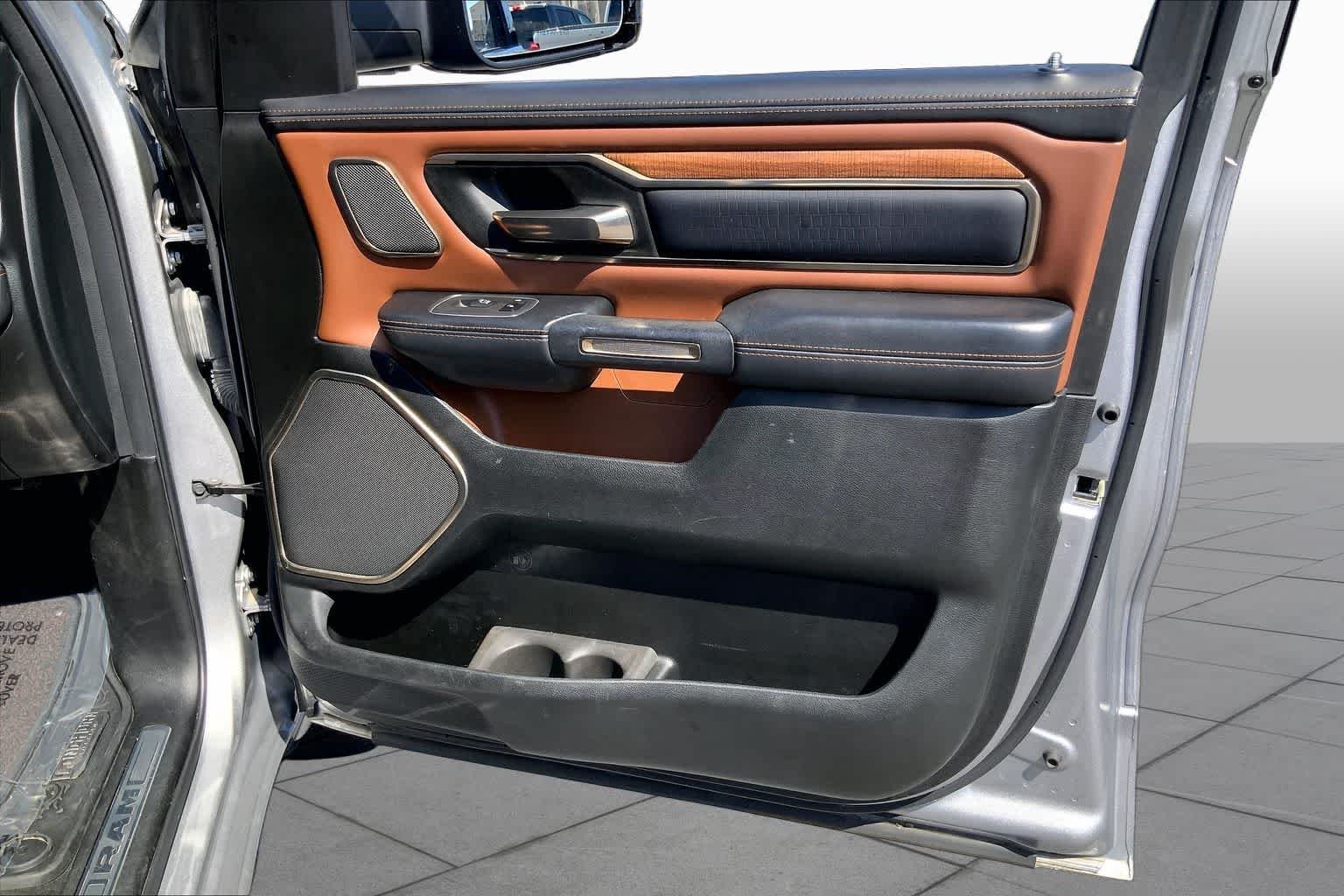Used 2022 Billet Silver Metallic Clearcoat Ram Longhorn image 21