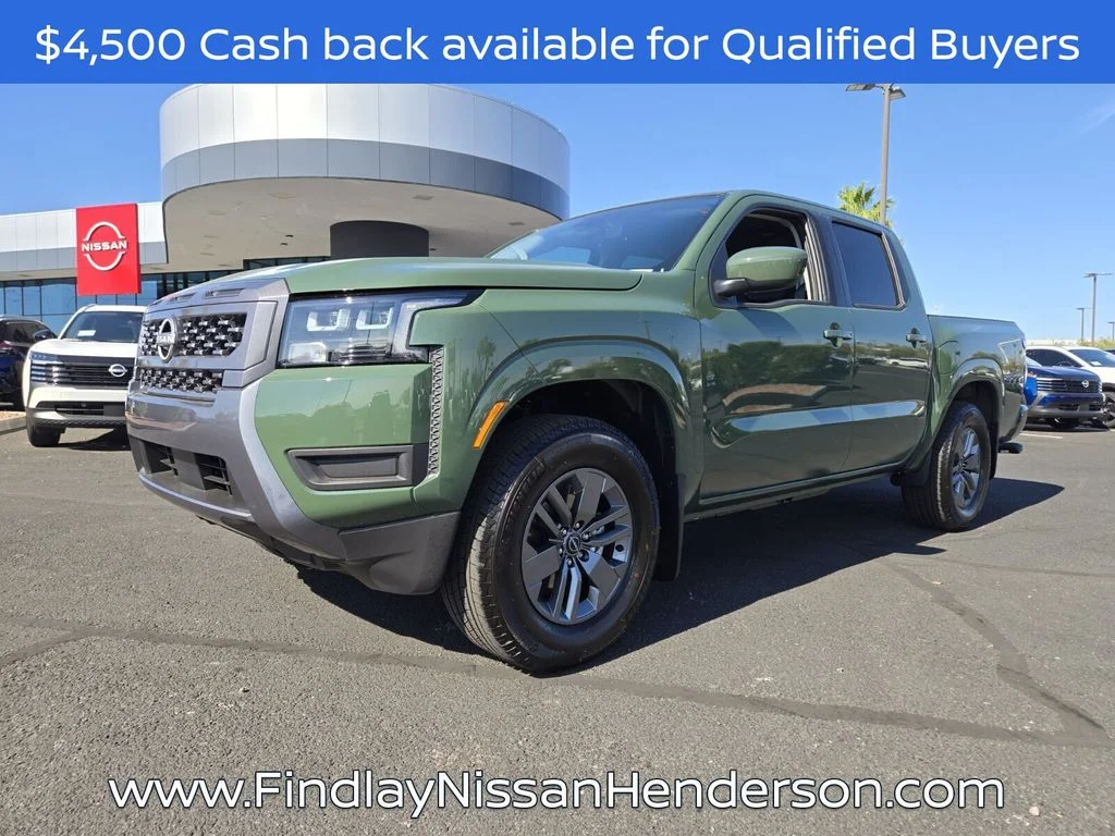 New 2026 Tactical Green Metallic Nissan Crew Cab SV image 2