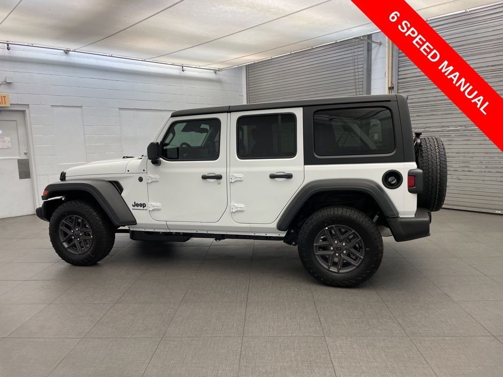 New 2026 Bright White Clear-Coat Exterior Paint Jeep Sport S image 5