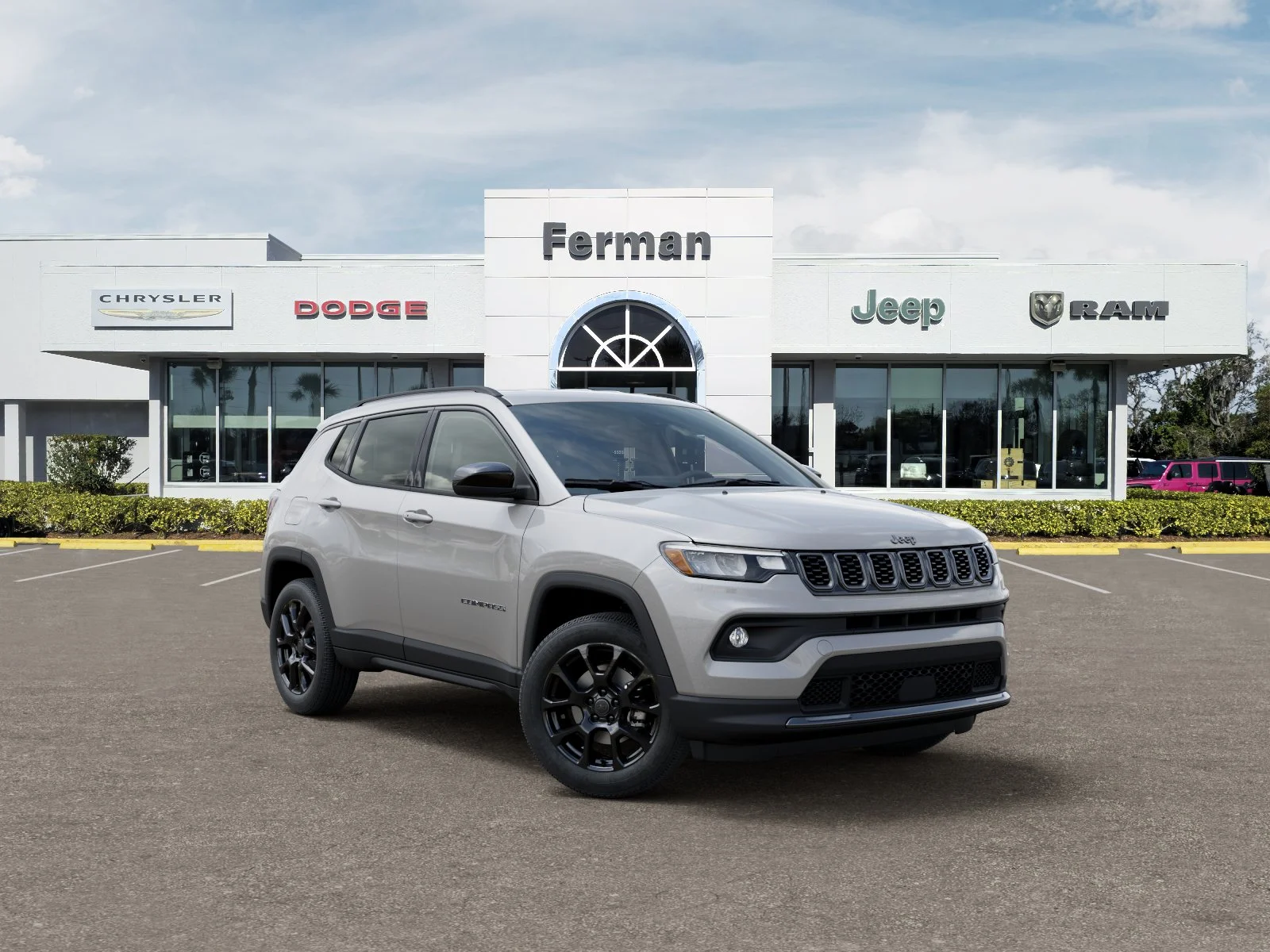 New 2026 Silver Zynith Metallic Clear-Coat Exterior Paint Jeep Latitude image 31