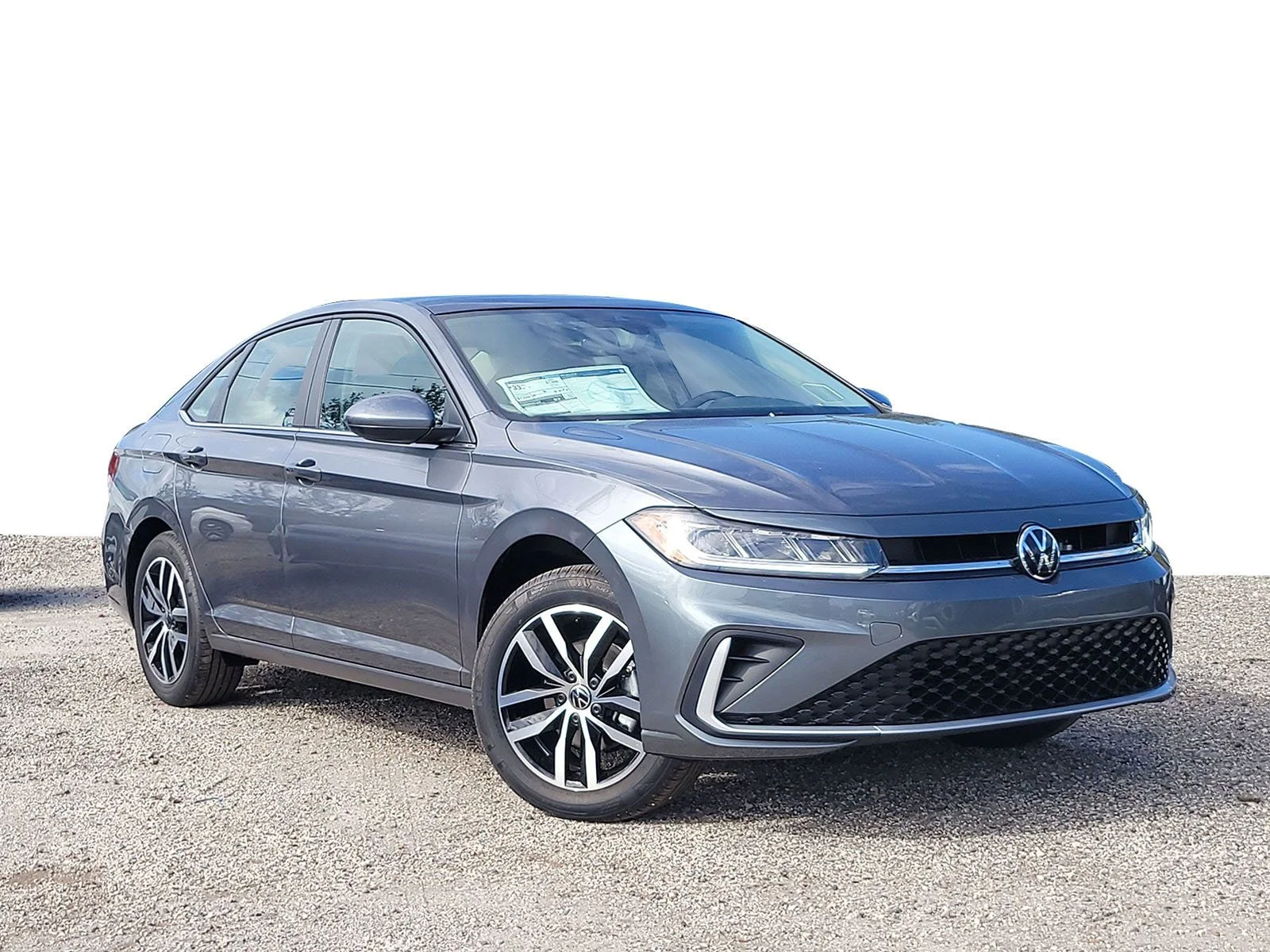 New 2026 Platinum Gray Metallic Volkswagen 1.5T SE image 2