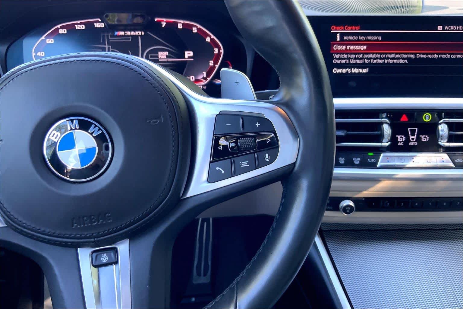 Used 2020 Tanzanite Blue II Metallic BMW M340i xDrive image 24