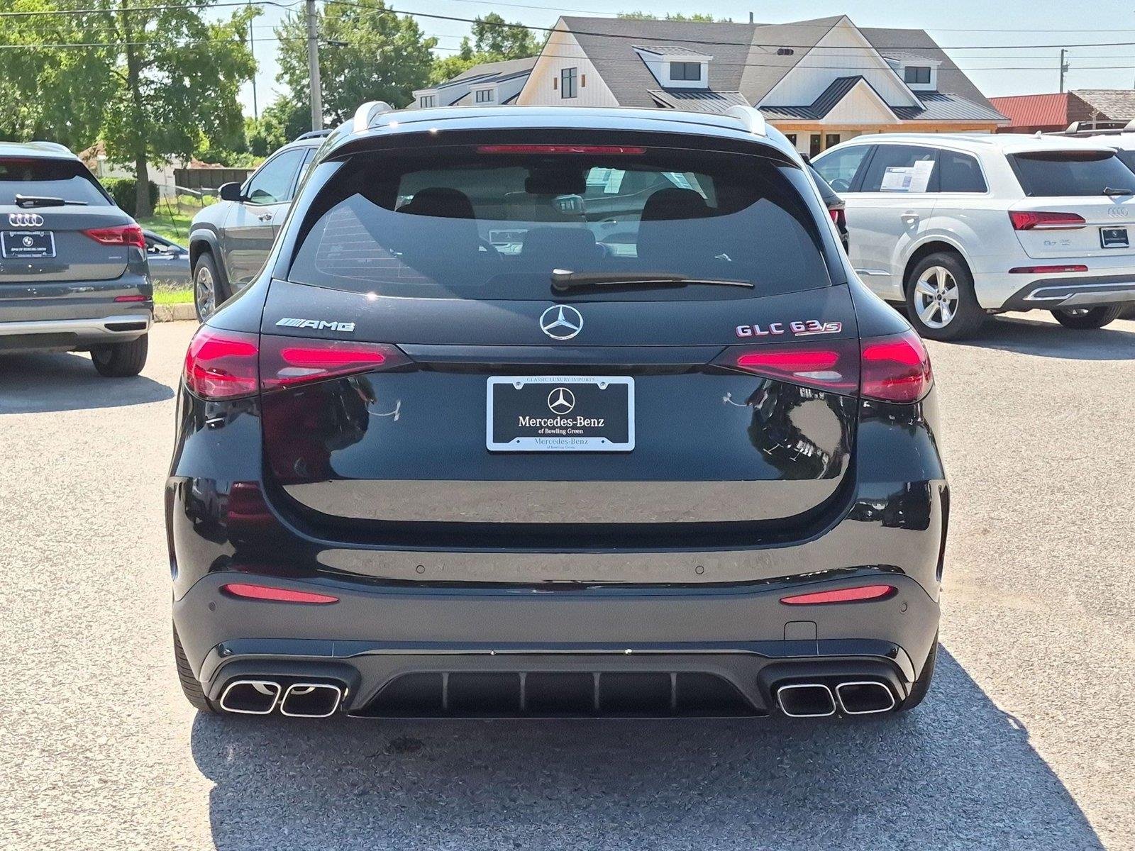 Used 2025 Obsidian Black Metallic Mercedes-Benz AMG® GLC 63 S E Performance image 4