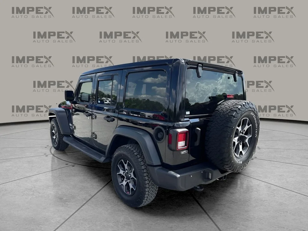 Used 2020 Black Jeep Unlimited Sport S image 4